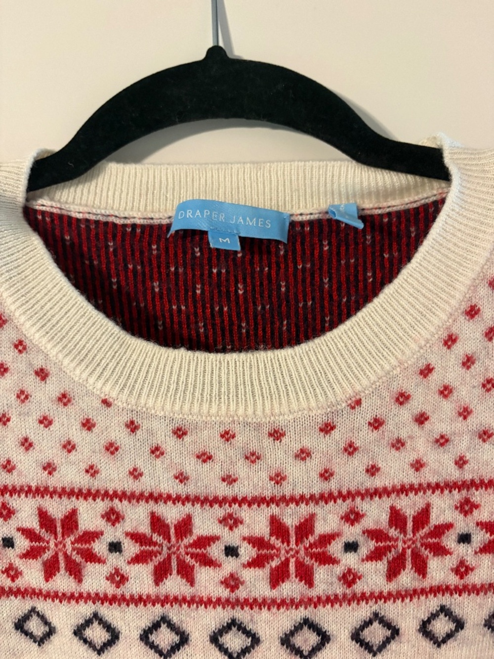 Draper James fair isle sweater